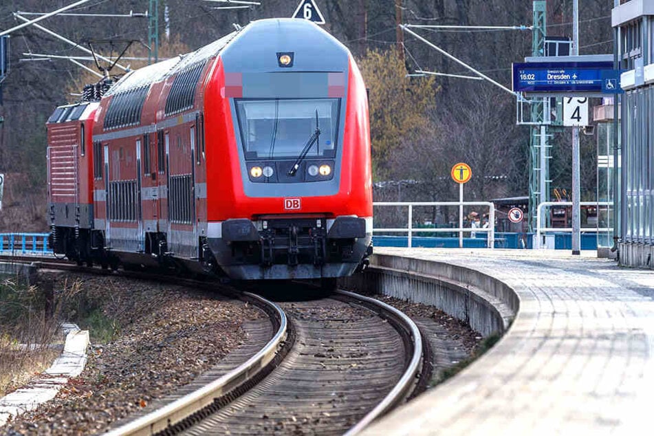 Mit der S-Bahn fuhr ein Kind durch die Sächsische Schweiz.