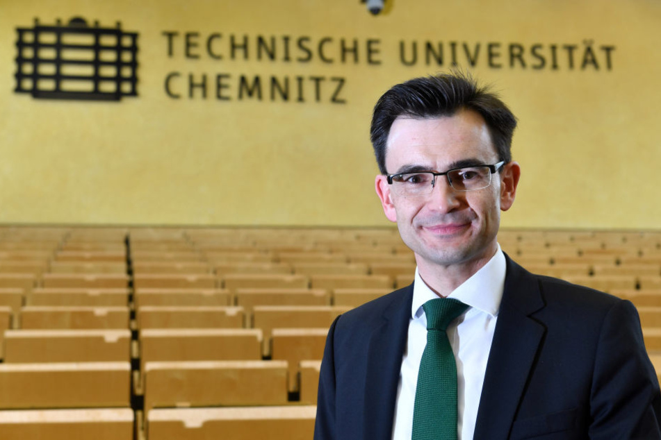 Gerd Strohmeier ist neuer Rektor an der TU Chemnitz.