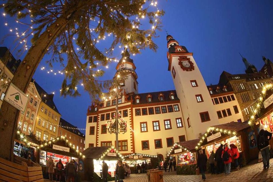 Der Chemnitzer Weihnachtsmarkt hat gute Titelchancen.