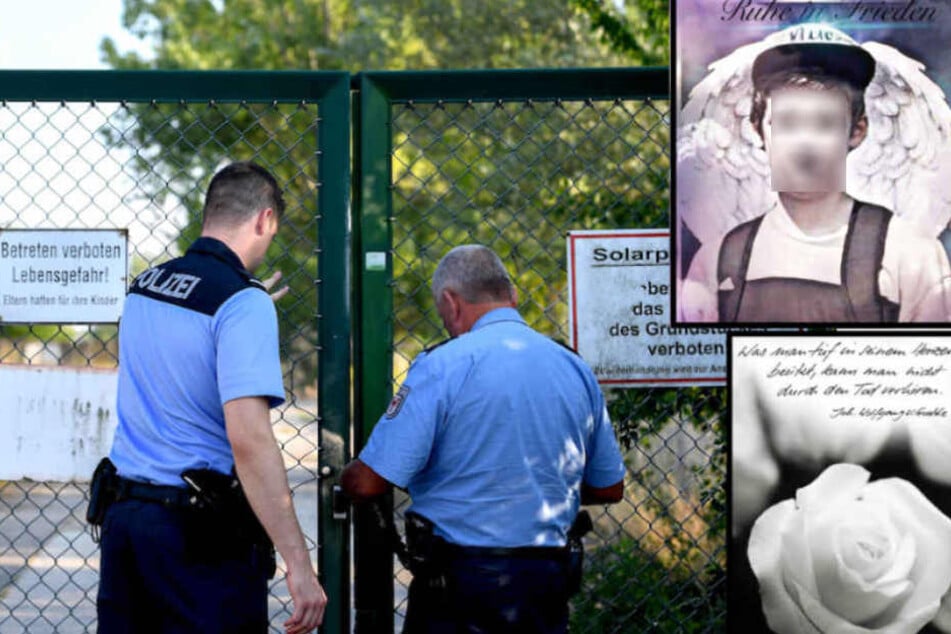 Auf diesem Gelände wurde am Donnerstag die Leiche von Max (†13) gefunden. (Bildmontage)