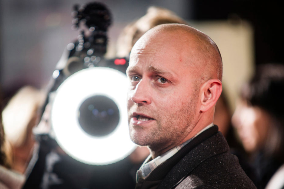 Schauspieler Jürgen Vogel dreht für Vox.