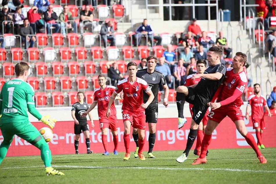 Der Führungstreffer in Erfurt war das erste Saisontor für Aykut Öztürk.