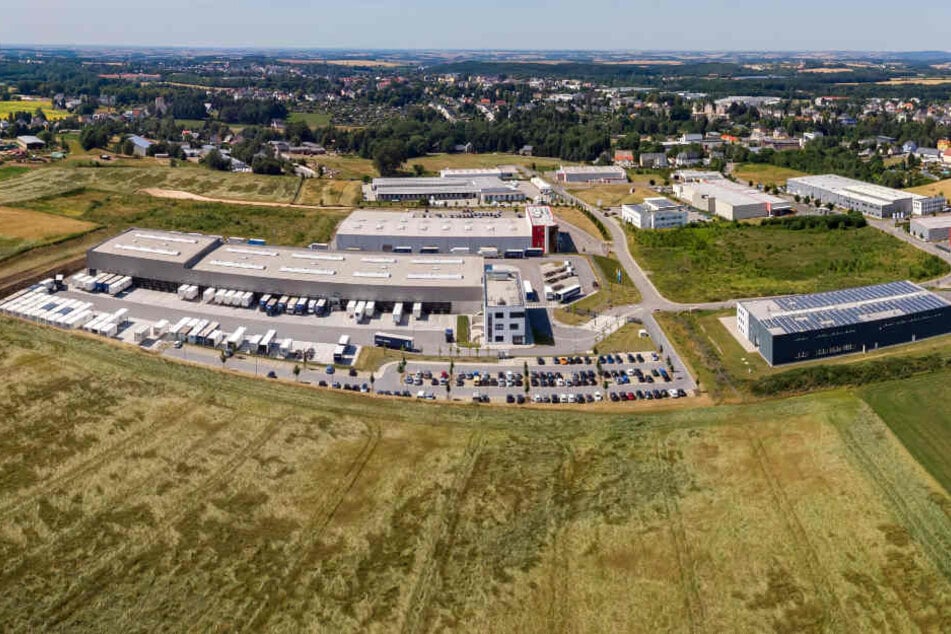 Millionenspritze für das Gewerbegebiet Süd in Limbach-Oberfrohna. Die Stadt investiert in die Erweiterung bis zu sieben Millionen Euro.