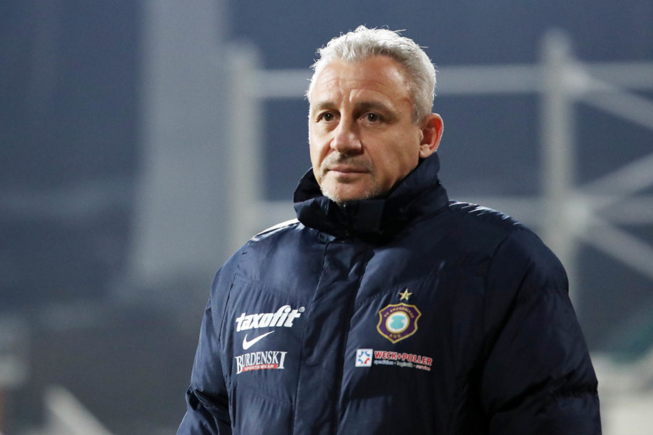 FCE-Trainer Pavel Dotchev macht seiner Mannschaft keinen Vorwurf.