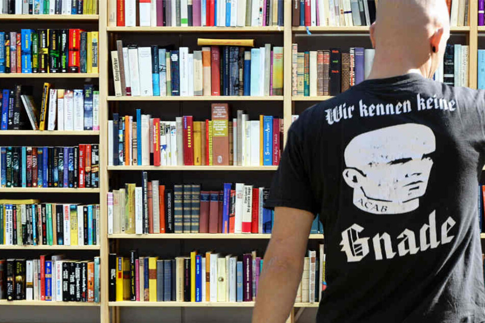 Rechtsextreme auf der Buchmesse in Frankfurt, für viele eine schreckliche Vorstellung (Symbolbild).