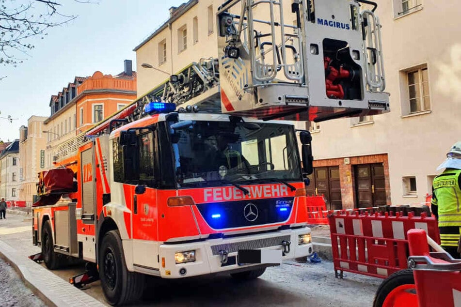 Die Feuerwehr musste am Samstagnachmittag in die Gießerstraße ausrücken.