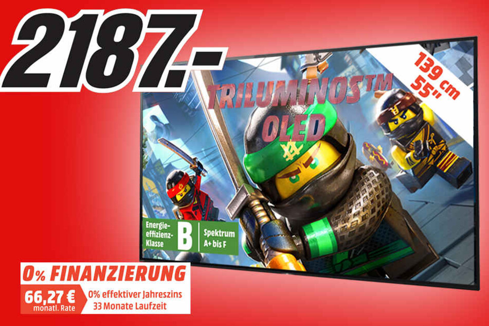 Sehr cool: Der Sound beim KD 55 A1 wird über den in Schwingung gebrachten Display erzeugt.