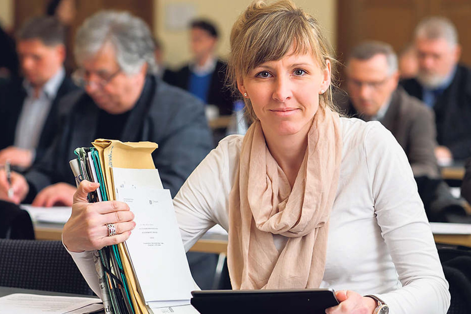 CDU-Stadträtin Anke Wagner kämpft um Extra-Millionen für den Dresdner Sport.