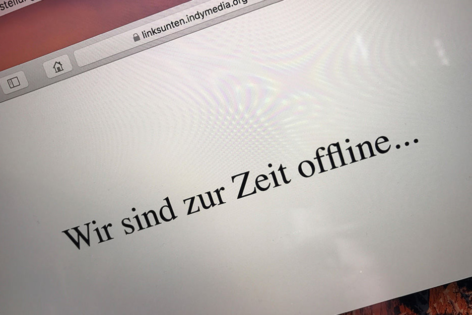 Die Seite ist offline: Sieben Wochen nach den linksextremen Krawallen am Rande des G20-Gipfels in Hamburg hat das Bundesinnenministerium die linksextremistische Internetplattform "linksunten.indymedia.org" verboten.
