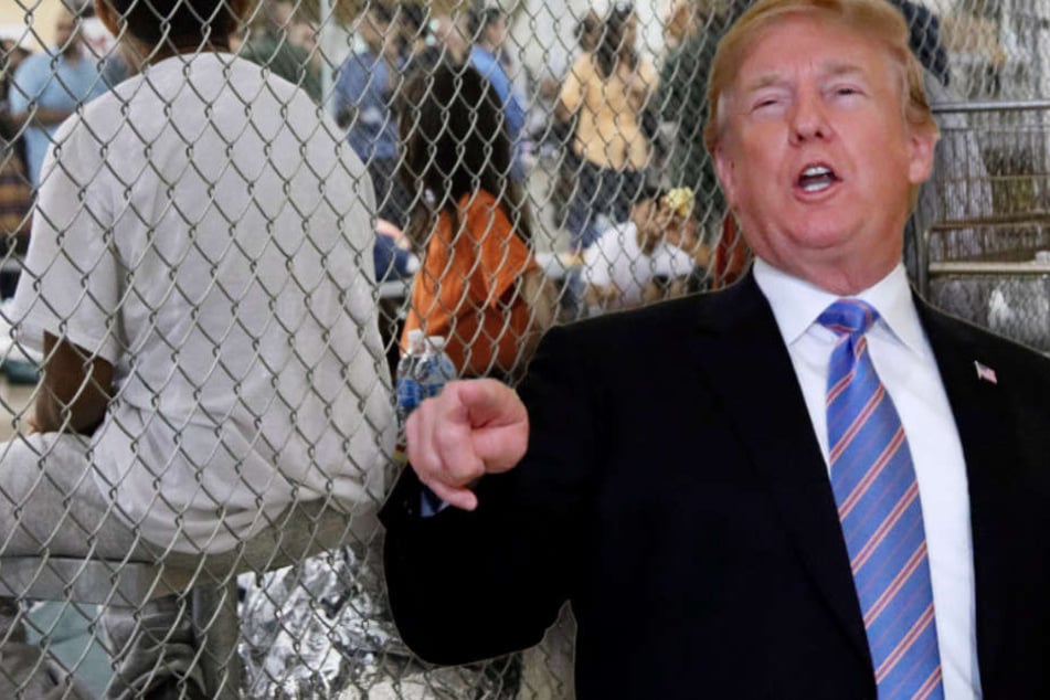Donald Trump lenkt nach anhaltender weltweiter Kritik an seiner Politik ein.
