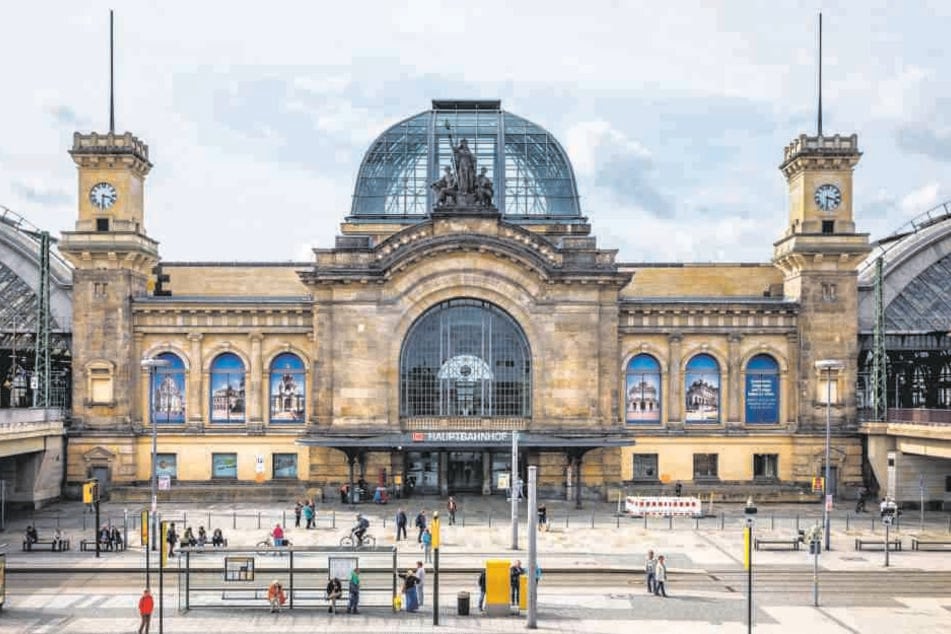 Der Dresdner Hauptbahnhof wird ab 2018 für zwei Jahre zur Baustelle.