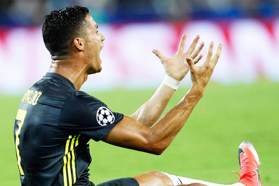 Cristiano Ronaldo wütete wie ein Teenager, weil er die Rote Karte überhaupt nicht nachvollziehen konnte.