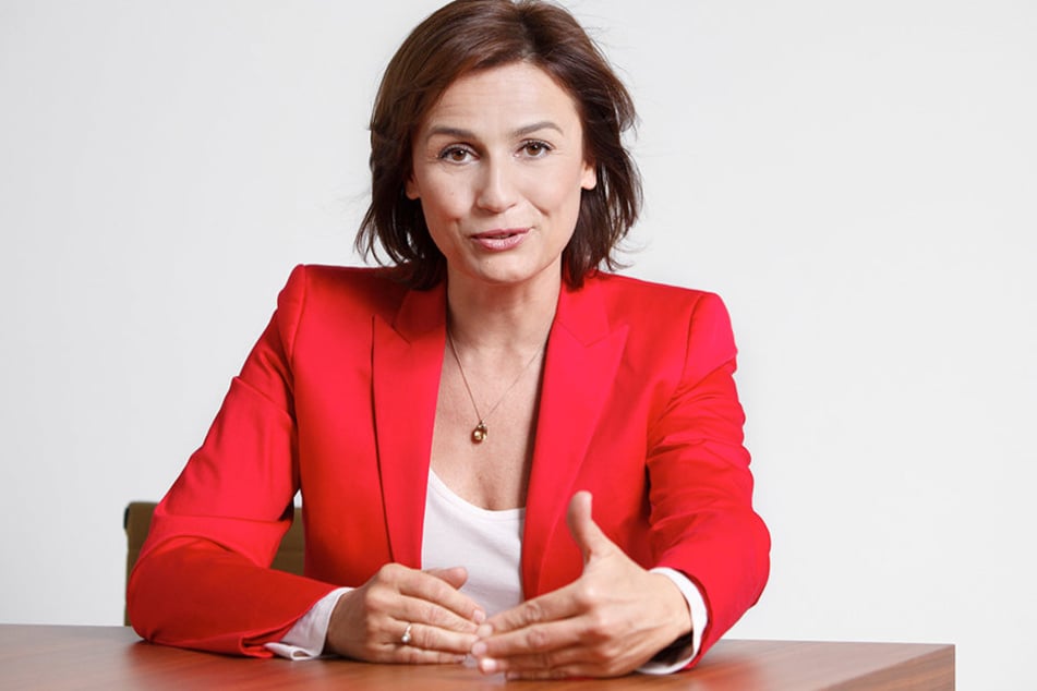ARD-Talkerin Sandra "Maischberger" (50).