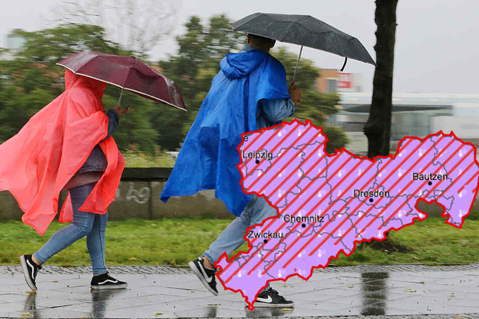 Der DWD hat eine amtliche Warnung für den Süden und Osten der Republik herausgegeben.