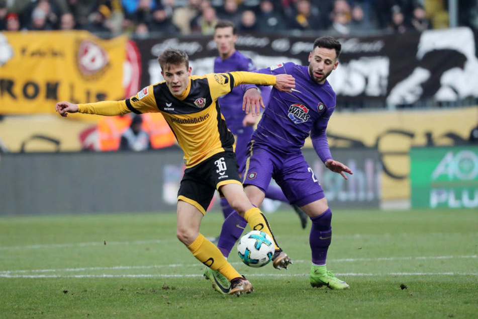 Niklas Hauptmann (36, Dresden) und Calogero Rizzuto (20, Aue).