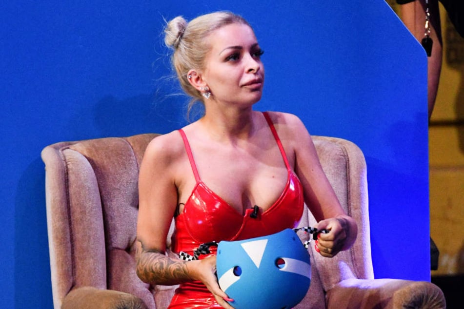YouTube-Sternchen Katja Krasavice (22) bei der Einzugsshow von Promi-Big-Brother.