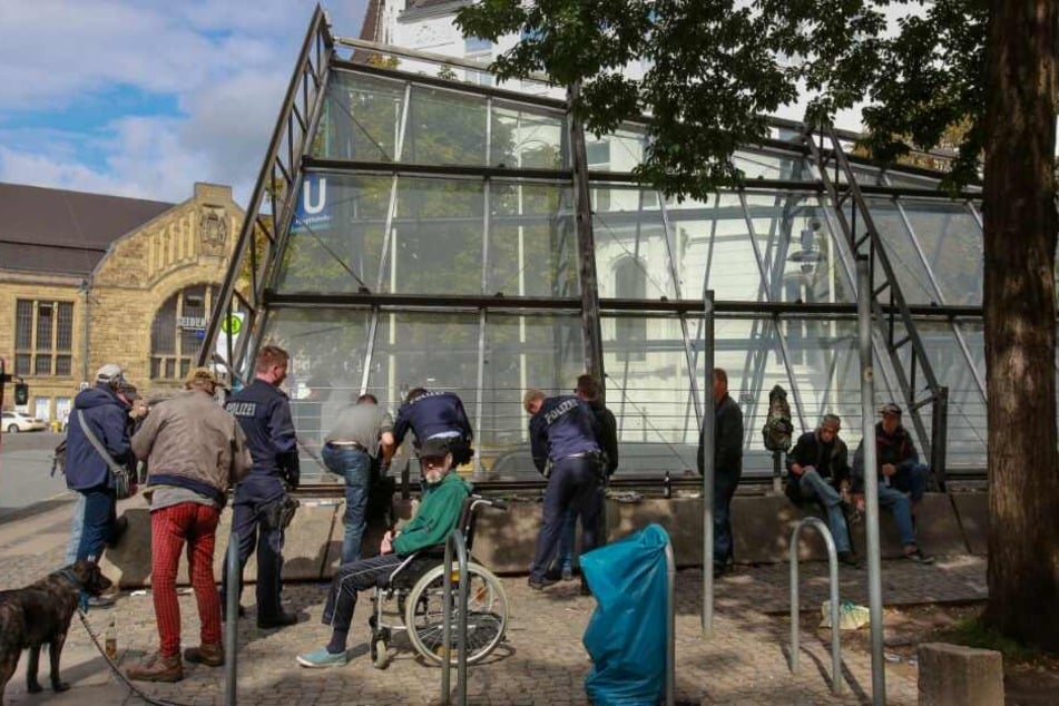 Zuletzt war es immer wieder zu Personenkontrollen und Razzien an der Bielefelder Tüte gekommen.