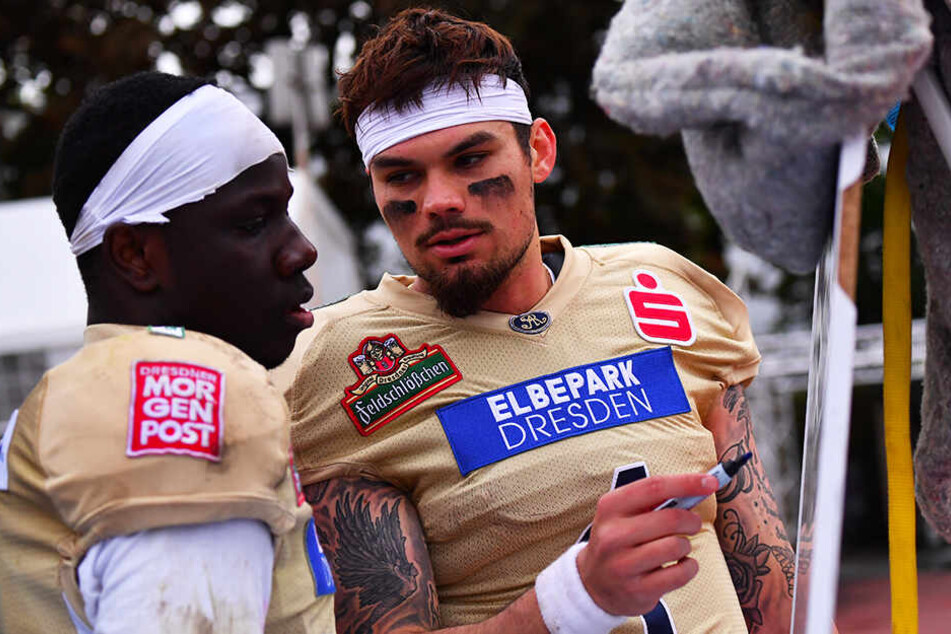 Zack Greenlee (r.) fällt verletzt aus und wirdin den Partien bis zur Sommerpause von Backup-Quarterback Glen Cuiellette (nicht im Bild) ersetzt.