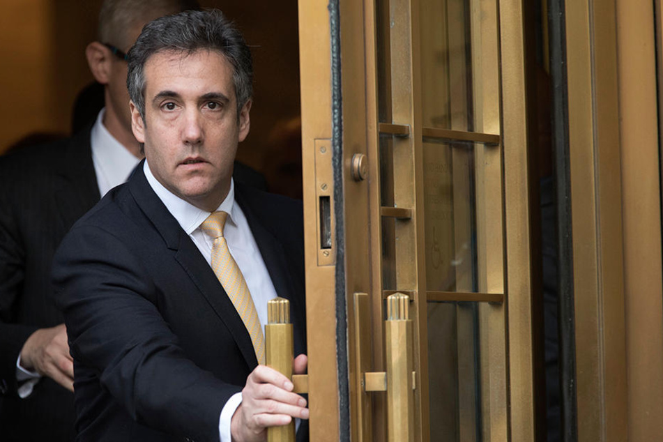 Michael Cohen verlässt im August 2018 das Bundesgericht in New York.