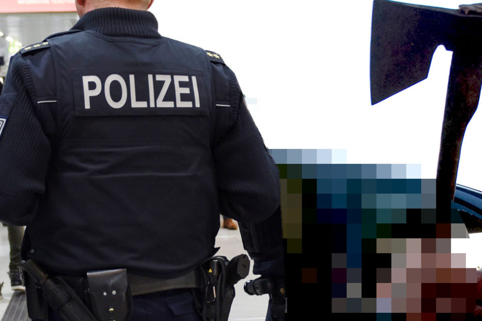 Der Verdächtige wurde noch am Tatort festgenommen.