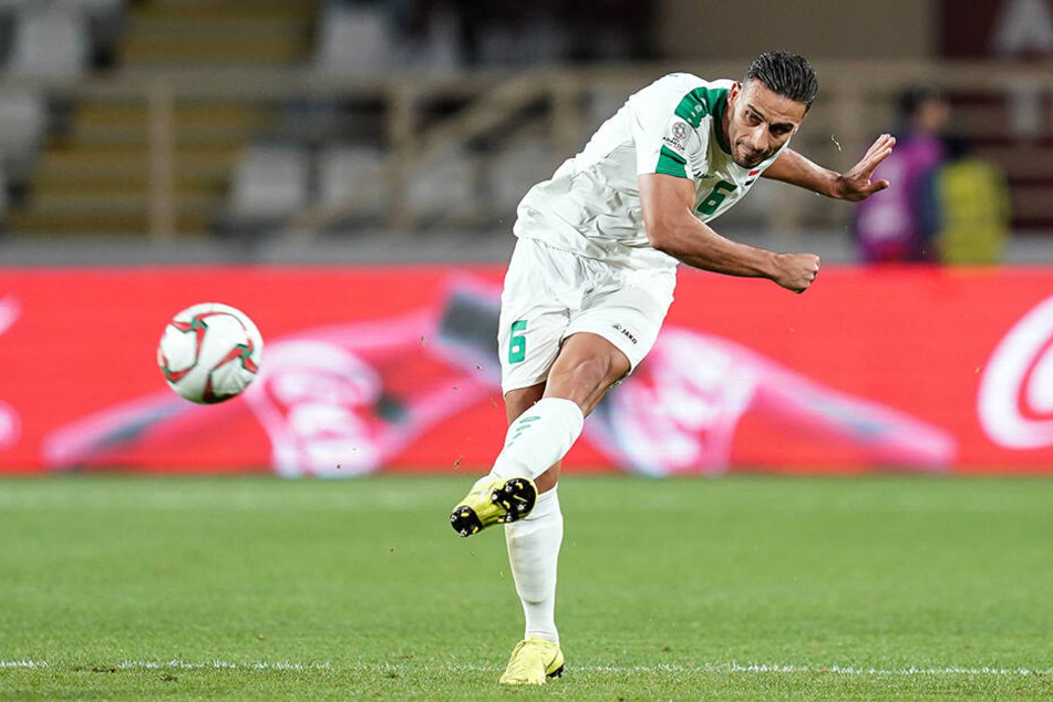 Ali Adnan verschoss einen Elfmeter auf peinliche Art und Weise.