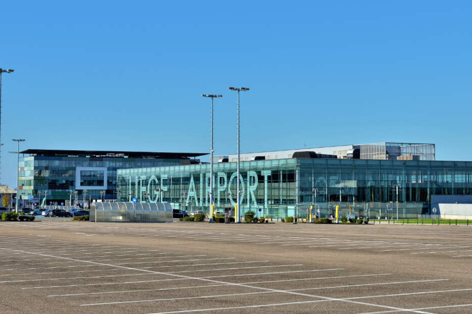 Der Flughafen in Lüttich ist derzeit Schauplatz von Protesten.