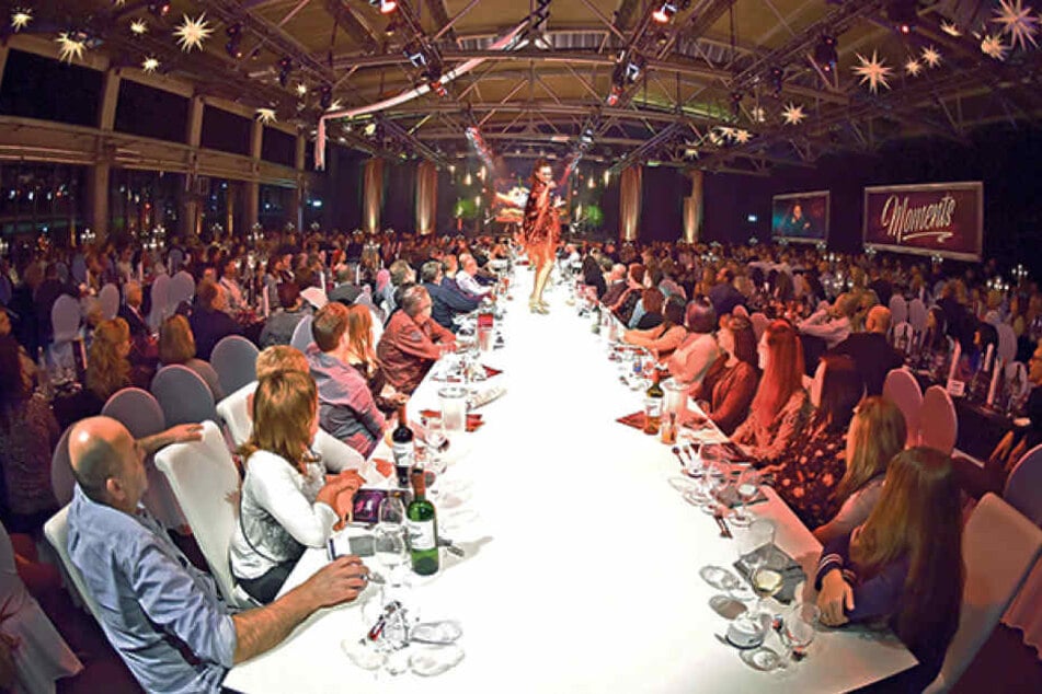 Große Showmomente: Die Dinnershow "Moments" kam beim Publikum richtig gut an.
