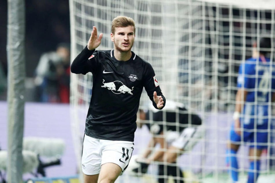 Er kann's scheinbar nur doppelt: Timo Werner avancierte mit einem Doppelpack im Spitzenspiel bei Hertha BSC erneut zum Matchwinner.