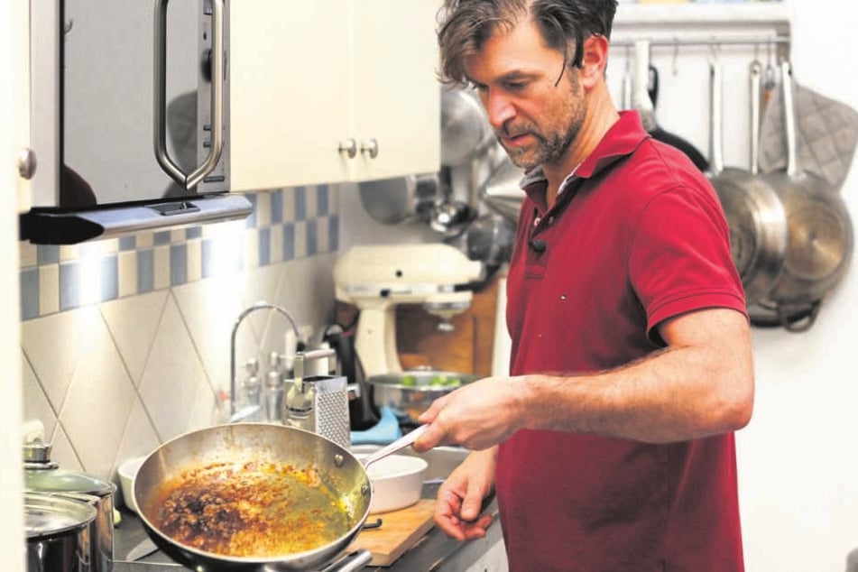 Stand auch schon für VOX am Herd: der Dresdner Gastronom Clemens Lutz.