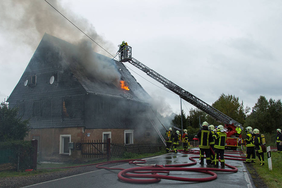 Das Haus ist nach dem Brand nicht mehr bewohnbar.