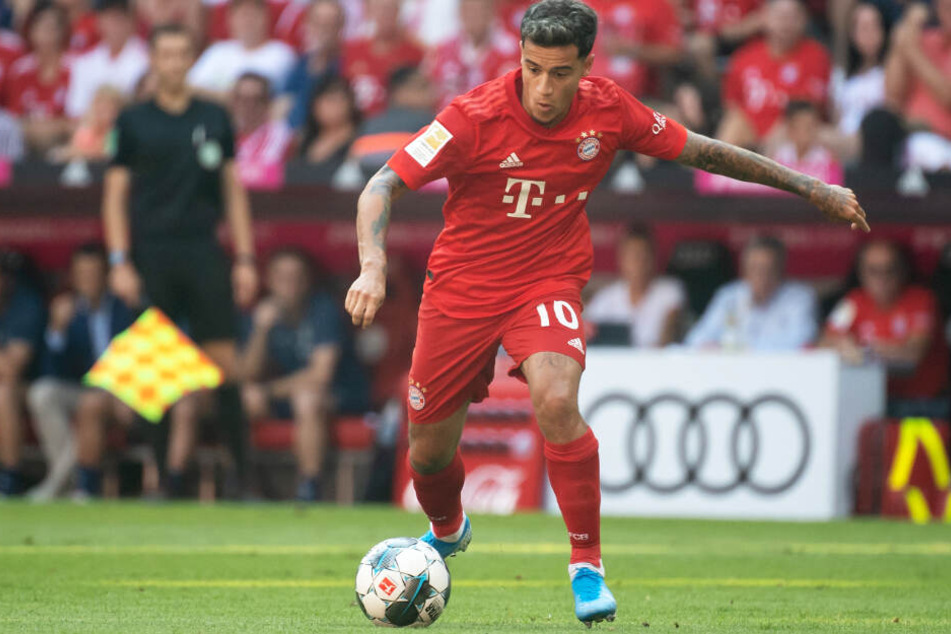 Philippe Coutinho durfte beim FC Bayern München erstmals von Beginn an mitwirken.