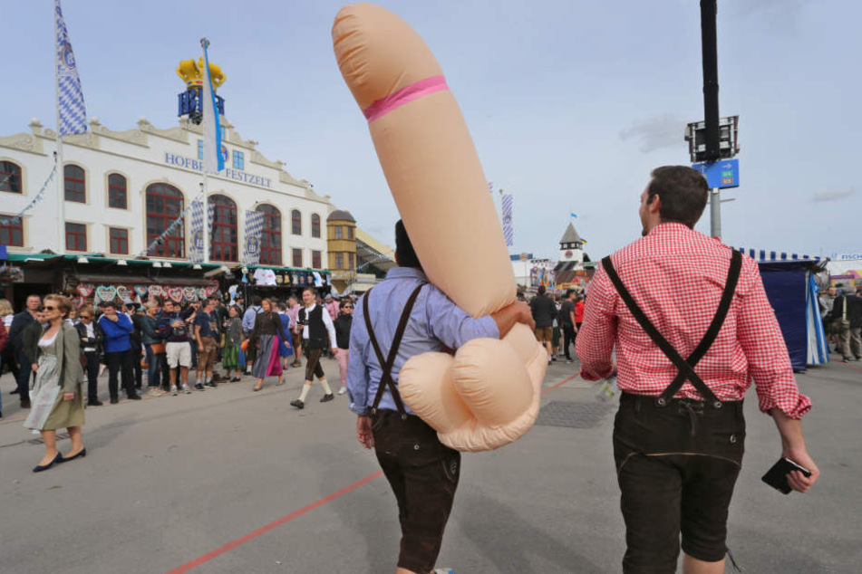 Einige kuriose Dinge gab es auch in diesem Jahr wieder auf der Wiesn zu sehen.