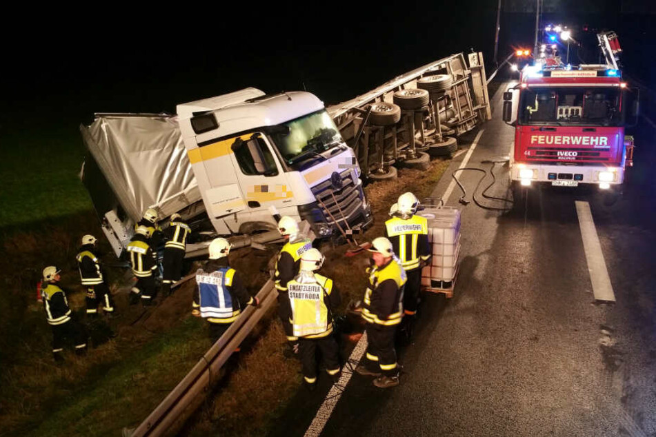 Die beiden Auffahrten sind derzeit vollgesperrt.