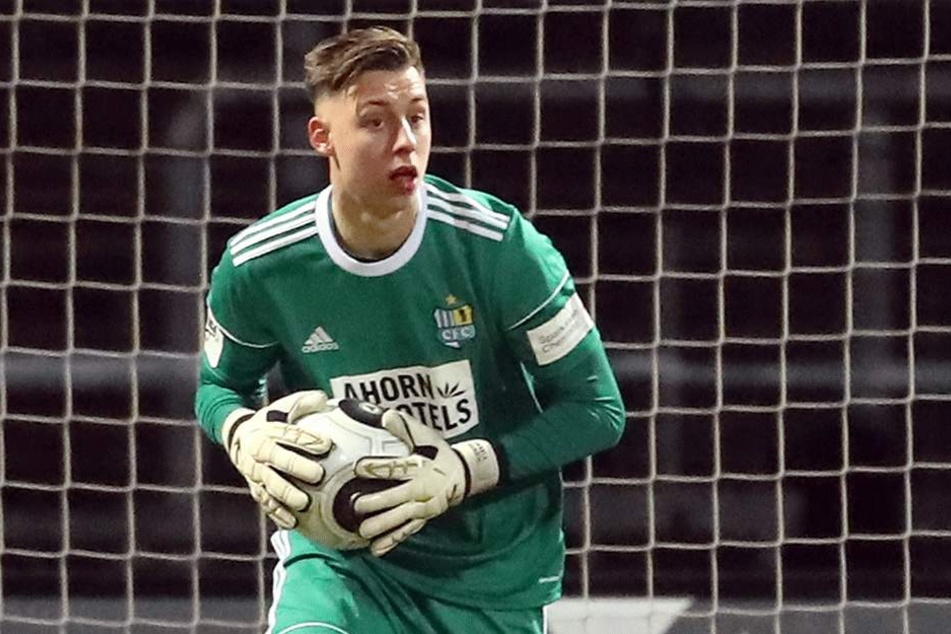 Kevin Tittel (24) im Tor vom CFC.
