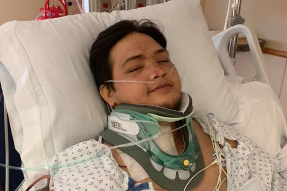 Der Bruder von Somchai teilte dieses Foto auf Facebook.