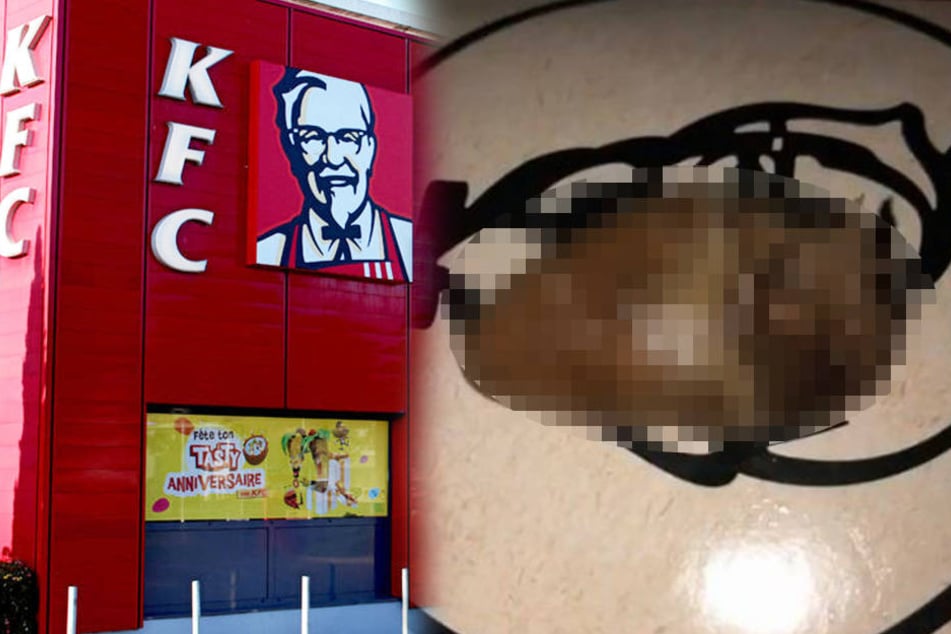 Eklig! Ein junger Mann entdeckte ein rohes Herz in seiner Box von KFC.