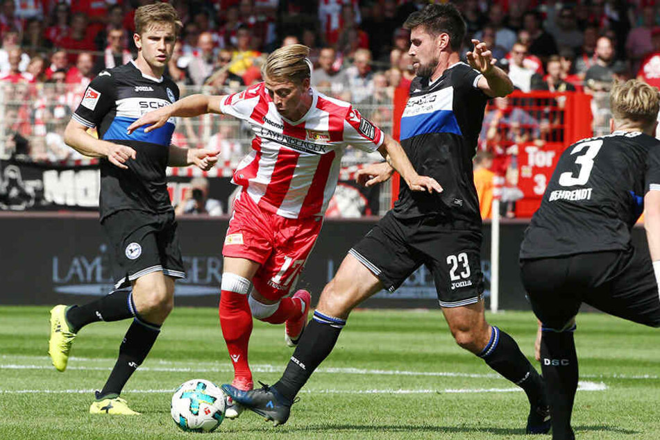 Der DSC erkämpfte sich an der Alten Försterei ein gerechtes 1:1-Unentschieden.