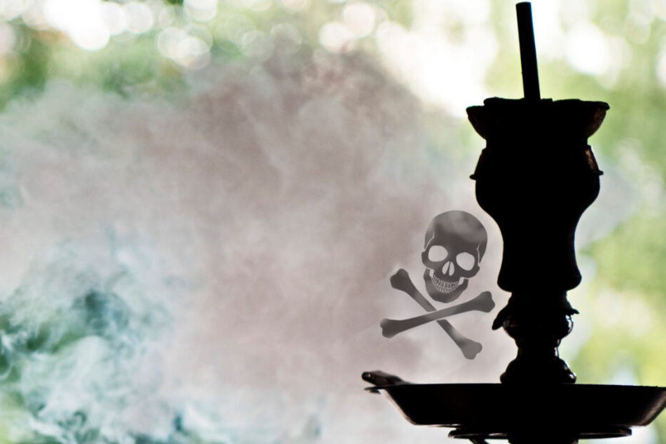Rauch steigt aus einer Wasserpfeife: Immer wieder kommt es in Shisha-Bars zu Vergiftungen.