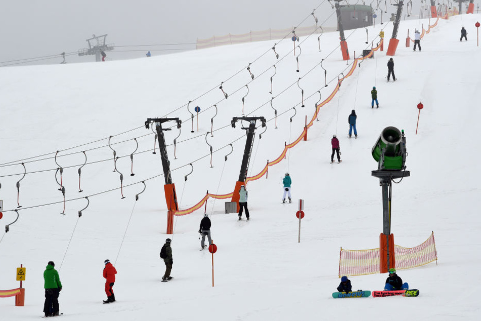 Noch bis Sonntag kann man sich am Feldberg austoben.