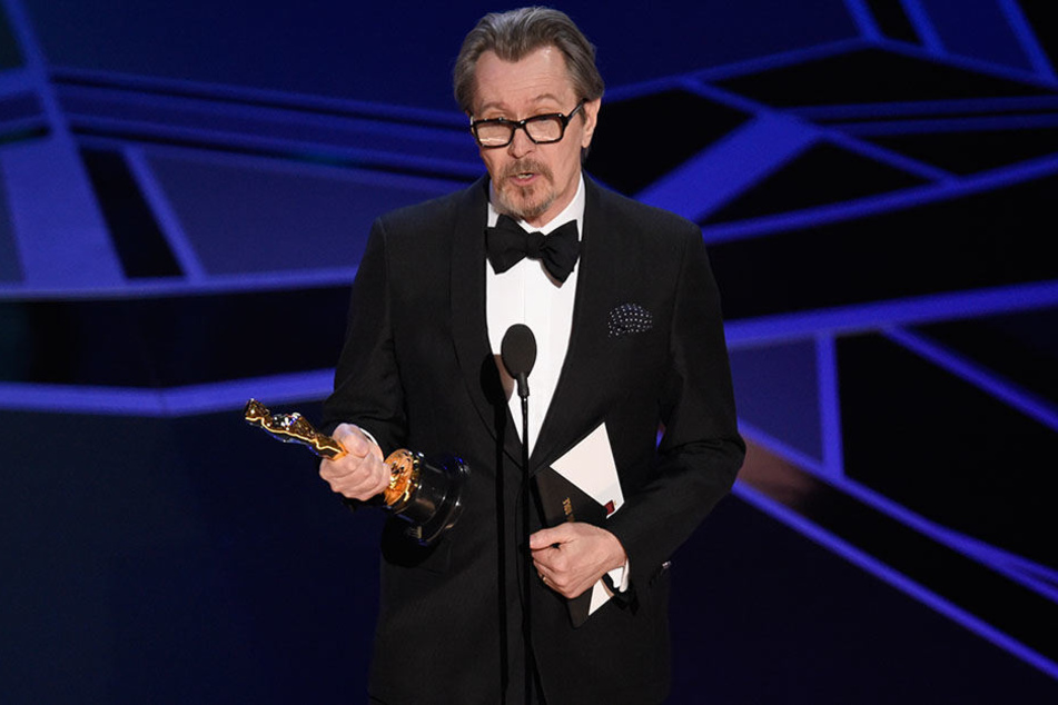 Gary Oldman (59) wurde für seine Performance in "Darkest Hour" (mit dem Oscar als bester Hauptdarsteller ausgezeichnet.