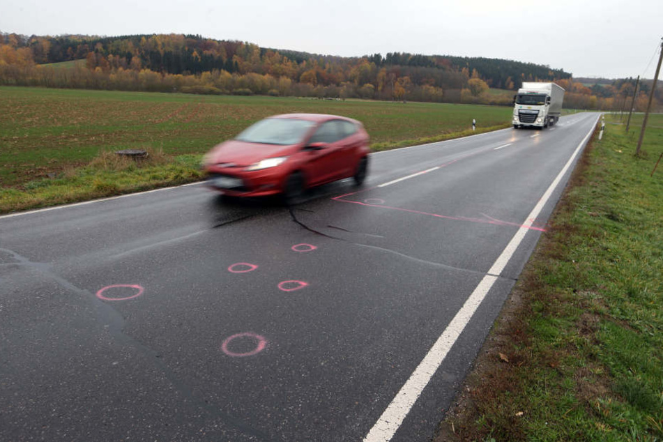 Der Unfall passierte am Montagabend auf der Hohensteiner Straße.