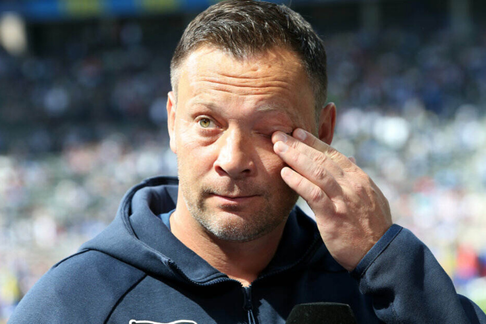 Pal Dardai wird verabschiedet.