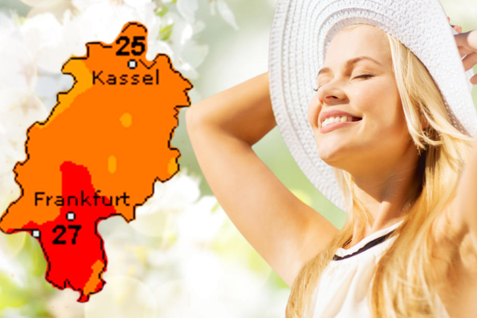 Das sommerliche Wetter versüßt den Hessen auch den Wochenstart.