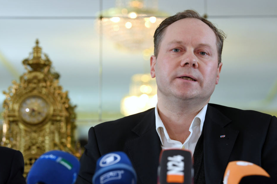 Siegbert Droese geht davon aus, dass sein Landesverband von einer Zusammenarbeit mit PEGIDA profitiert.