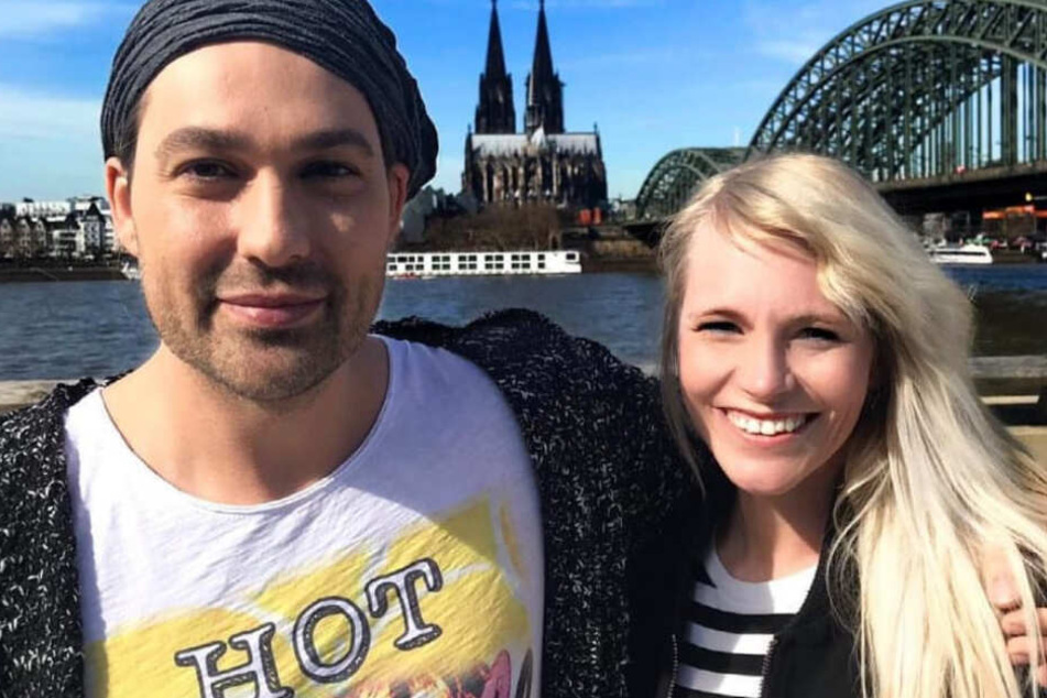 Stargeiger David Garrett und WDR-Moderatorin Julia Kleine.