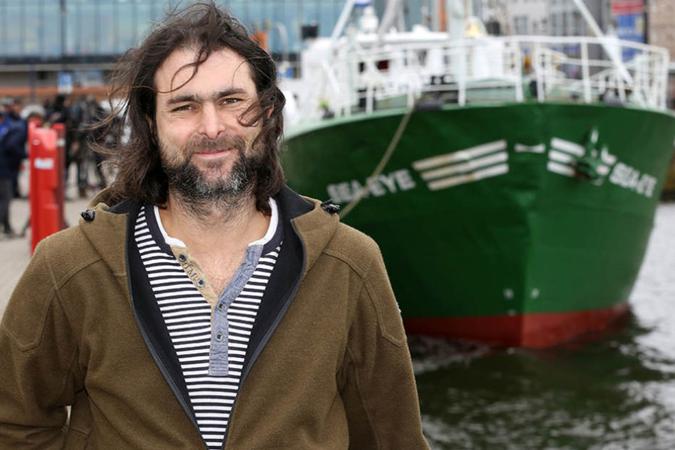 Der Initiator der Flüchtlingsinitiative "Sea Eye" aus Regensburg (Bayern) Michael Buschheuer.