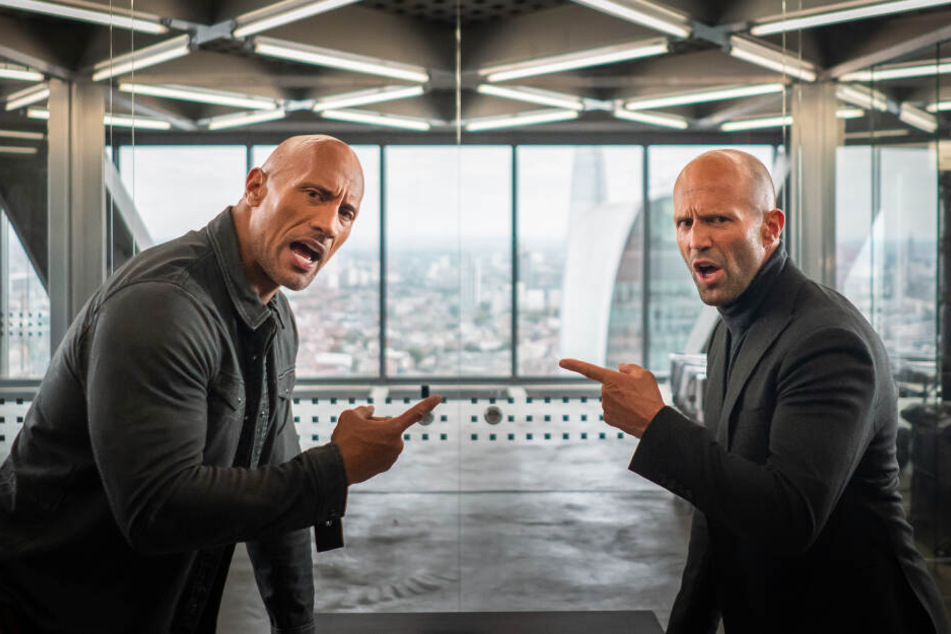 Luke Hobbs (Dwayne Johnson) und Deckard Shaw (Jason Statham)