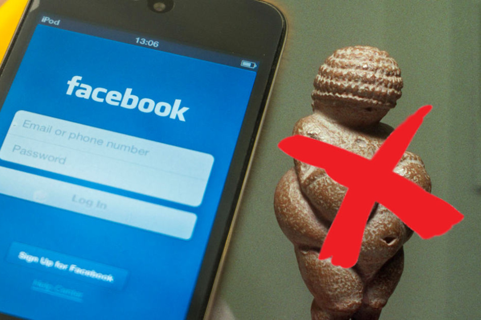 Facebook löschte die Venus von Willendorf (hier eine Kopie) von seiner Plattform.