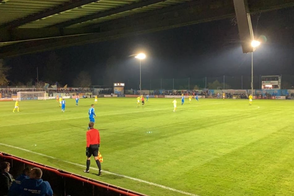 Das Spiel in Nordhausen zwischen Wacker und Lok Leipzig endete 1:1.