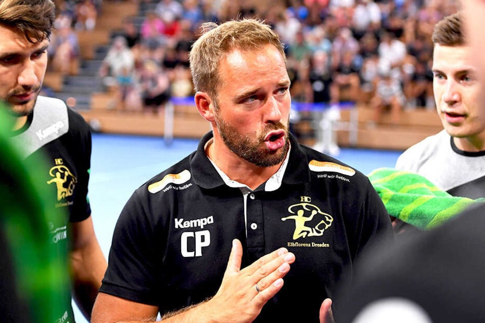 HCE-Trainer Christian Pöhler hat seinen Männern eingeschärft: Gegen Essen müssen wir vorn Tempo machen und hinten muss die Abwehr stehen!